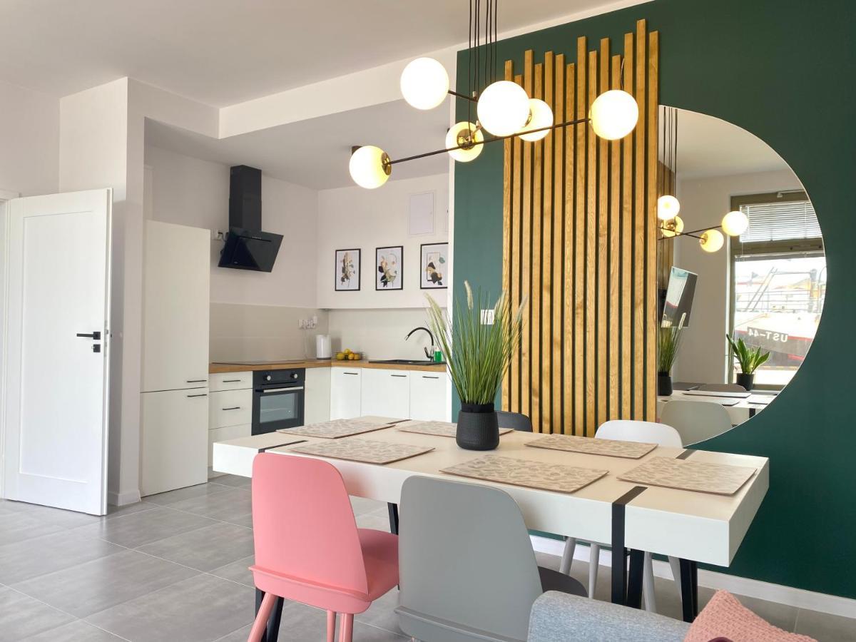 Apartamenty Baltyckie - Bulwar Portowy - Widok Na Port, Centrum, Najlepsza Lokalizacja W Ustce Ustka Bagian luar foto