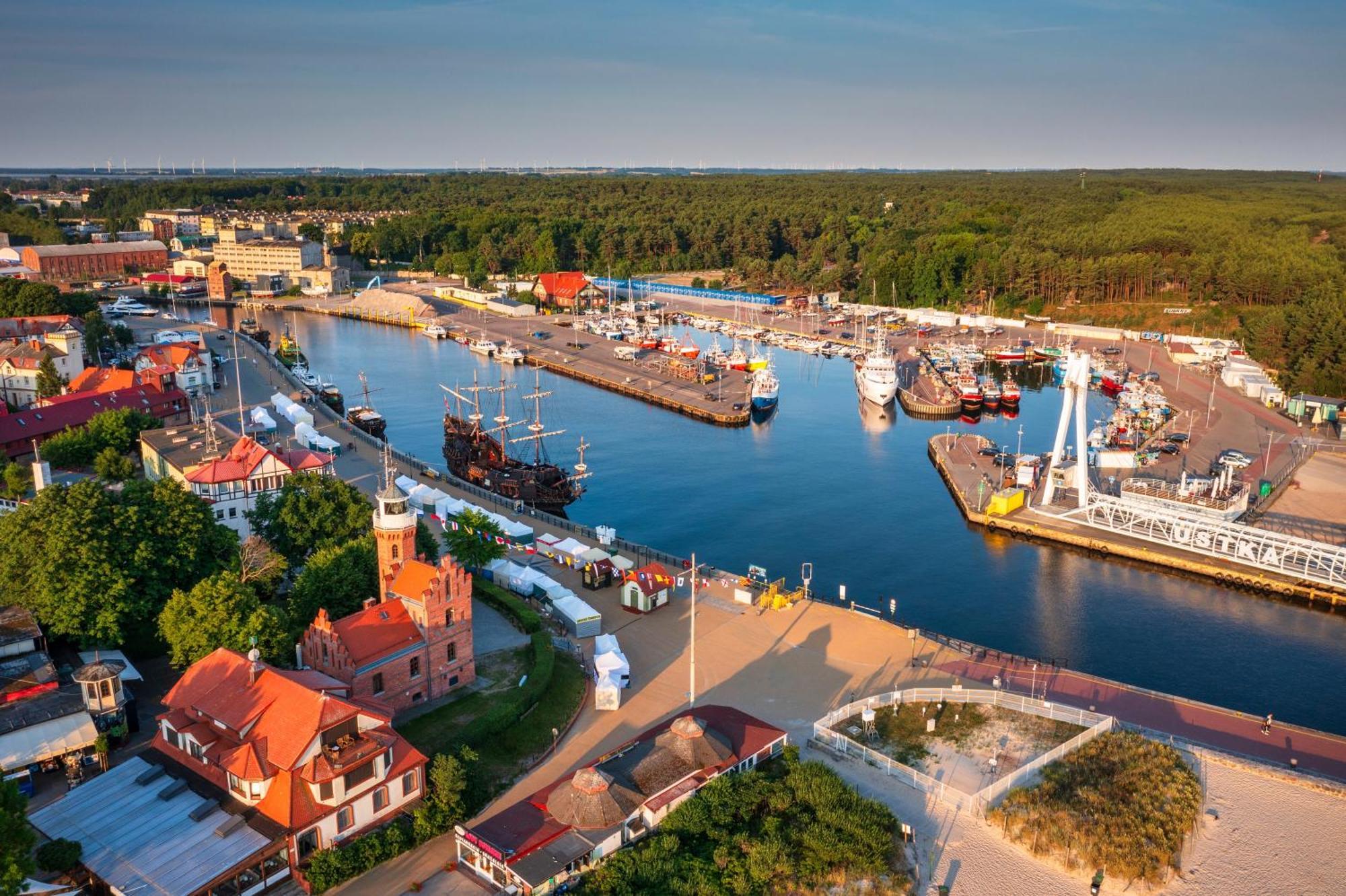 Apartamenty Baltyckie - Bulwar Portowy - Widok Na Port, Centrum, Najlepsza Lokalizacja W Ustce Ustka Bagian luar foto